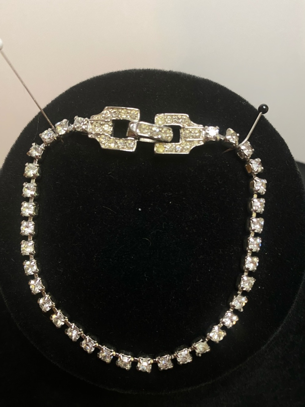 Rhinestone bracelet